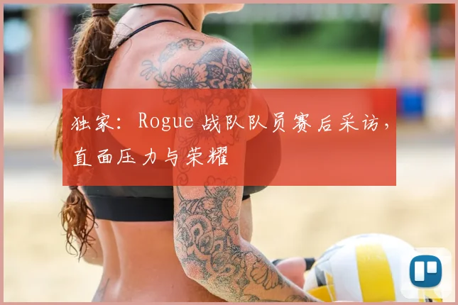 独家：Rogue 战队队员赛后采访，直面压力与荣耀